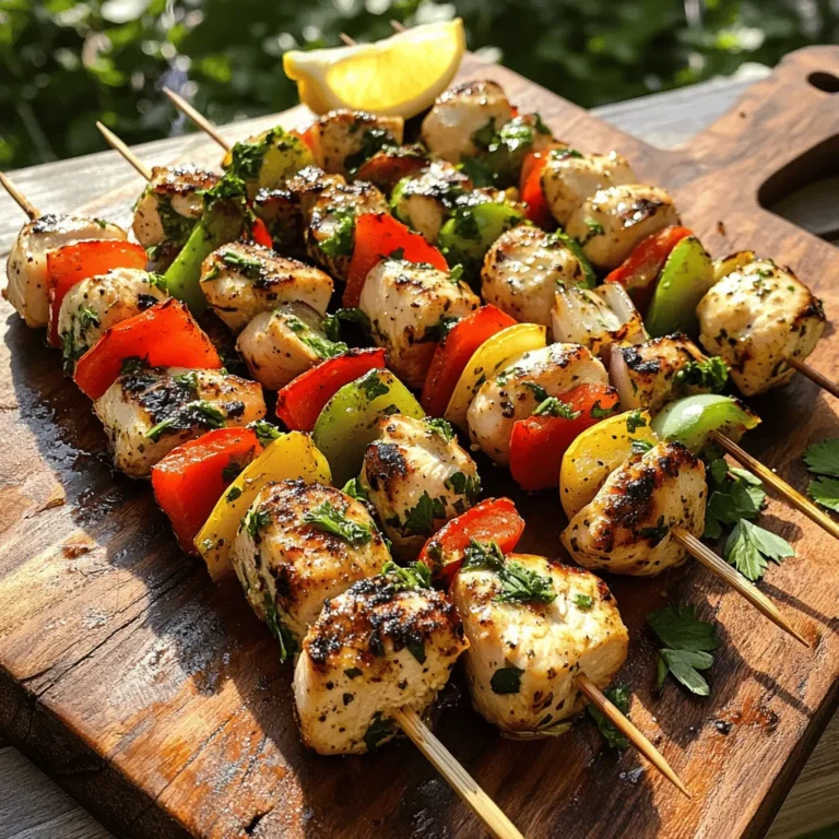 Grilled chicken skewers are a staple in many cuisines around the world, celebrated for their versatility, ease of preparation, and ability to pack intense flavor into bite-sized pieces. From backyard barbecues to gourmet restaurant menus, chicken skewers can be customized to suit various tastes, making them a popular choice for gatherings and weeknight dinners alike. Among the myriad of chicken skewer recipes, the Grilled Lemon Herb Chicken Skewers stand out as a refreshing and healthy option that perfectly captures the essence of summer grilling.