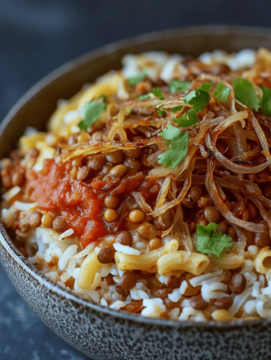 Koshari, often hailed as Egypt's national dish, is a delightful amalgamation of flavors, textures, and aromas that epitomizes the heart of Egyptian cuisine. This beloved dish is not just a meal; it is a cultural symbol, enjoyed by locals and tourists alike, served from bustling street carts to family dining tables. Koshari is the embodiment of comfort food in Egypt, cherished for its filling nature and nutritious ingredients that come together to create a satisfying experience.