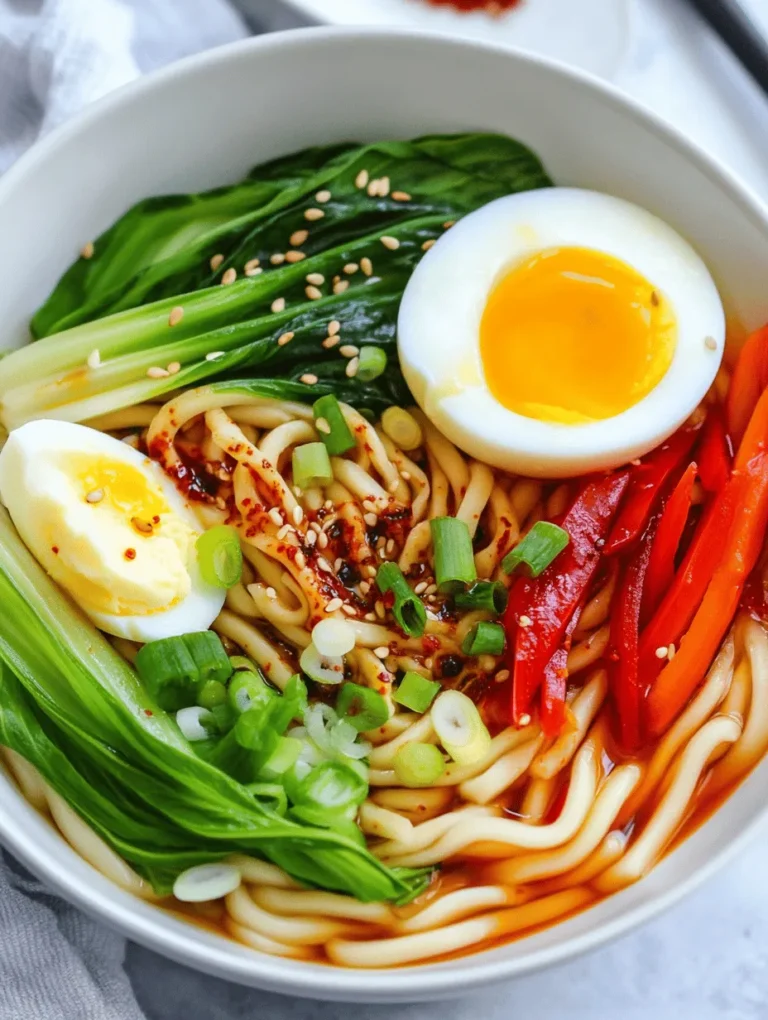 Step into the vibrant world of Asian cuisine with our quick and flavorful 10-Minute Chili Oil Udon Noodles recipe. This dish features the chewy texture of fresh udon noodles, enhanced by the warmth of chili oil and the crispness of fresh vegetables. Whether you’re looking for a satisfying weeknight dinner or a delicious lunch option, this recipe is a perfect fit for your busy lifestyle. In this article, we’ll explore the essential ingredients, preparation steps, and culinary techniques that will transform your kitchen into a haven for Asian flavors.