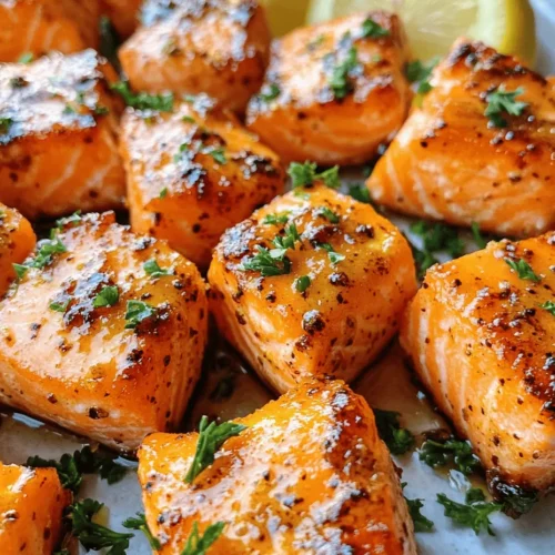 To create the perfect Hot Honey Salmon Bites, understanding each ingredient's role in the recipe is crucial. Here’s a breakdown of what you’ll need and why they matter.