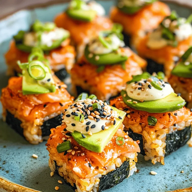 In recent years, the culinary world has seen a surge in sushi-inspired dishes that delight the palate and engage the senses. Among these creative adaptations, Crispy Salmon Rice Bites stand out as a unique appetizer that marries the traditional flavors of sushi with a modern twist. These delectable bites encapsulate the essence of sushi in a convenient, crispy form, making them ideal for entertaining guests at a dinner party or enjoying as a satisfying snack at home.