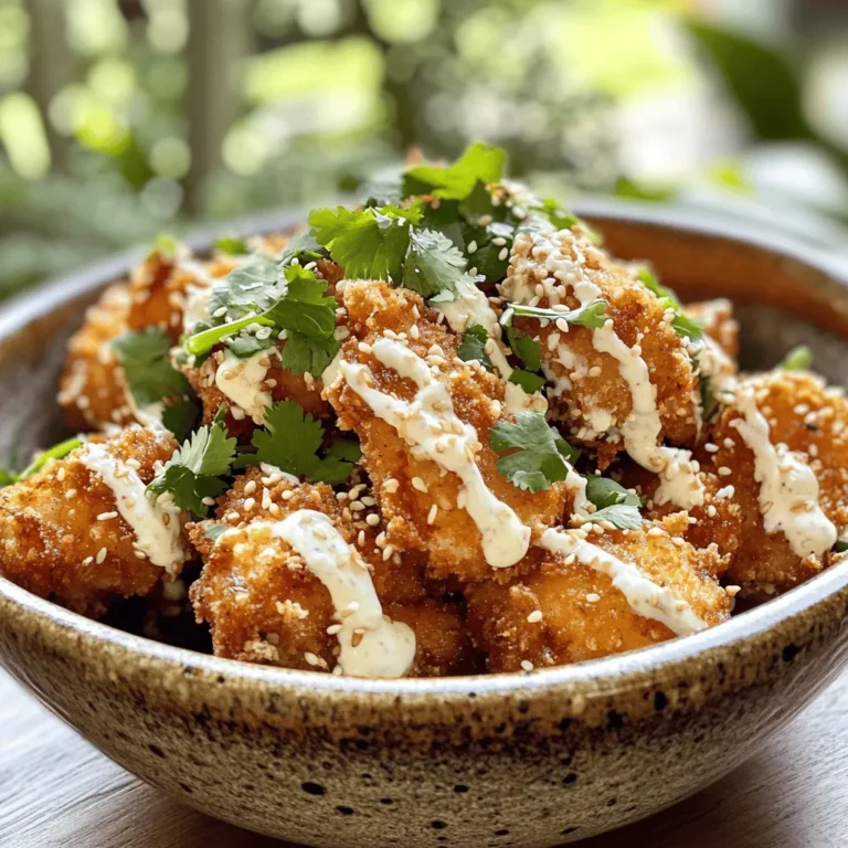 Crispy Bang Bang Chicken is a delightful fusion dish that tantalizes the taste buds with its crunchy exterior and flavorful sauce. This recipe combines tender, juicy chicken with a crispy, golden-brown coating, all complemented by a creamy, spicy Bang Bang sauce. Perfect for family gatherings, game days, or even as a quick weeknight meal, this dish is sure to become a favorite in your household. In this article, we will explore the ingredients, preparation steps, and tips for serving this delectable dish, ensuring that you can recreate the magic of Crispy Bang Bang Chicken in your own kitchen.