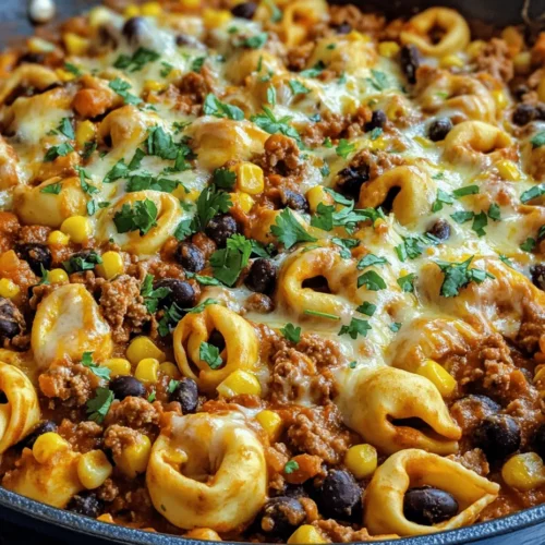 To create the perfect Cheesy Beef Enchilada Tortellini, it's essential to understand the role each ingredient plays in the dish. From the protein-packed beef to the vibrant spices, each component contributes to the overall flavor profile and texture.
