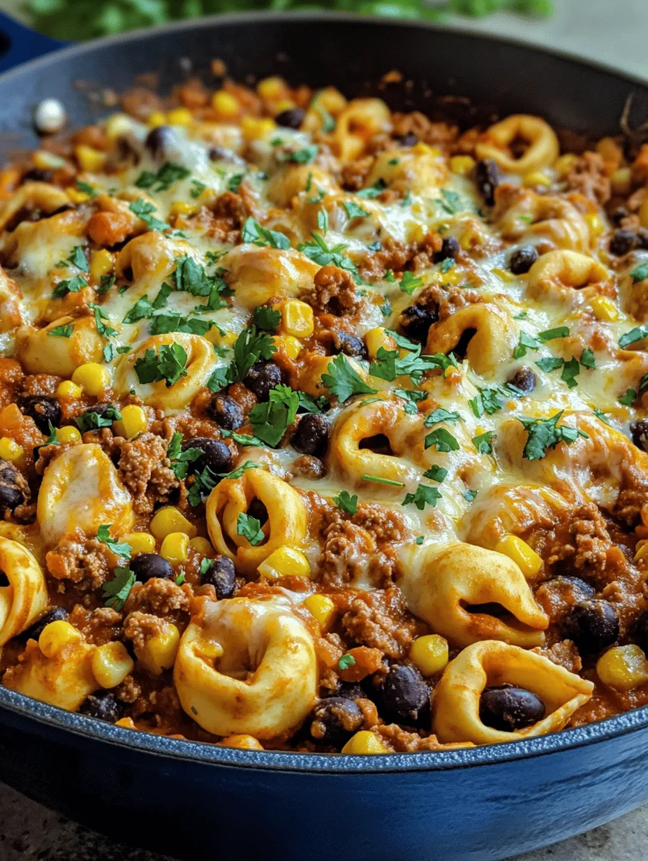 To create the perfect Cheesy Beef Enchilada Tortellini, it's essential to understand the role each ingredient plays in the dish. From the protein-packed beef to the vibrant spices, each component contributes to the overall flavor profile and texture.