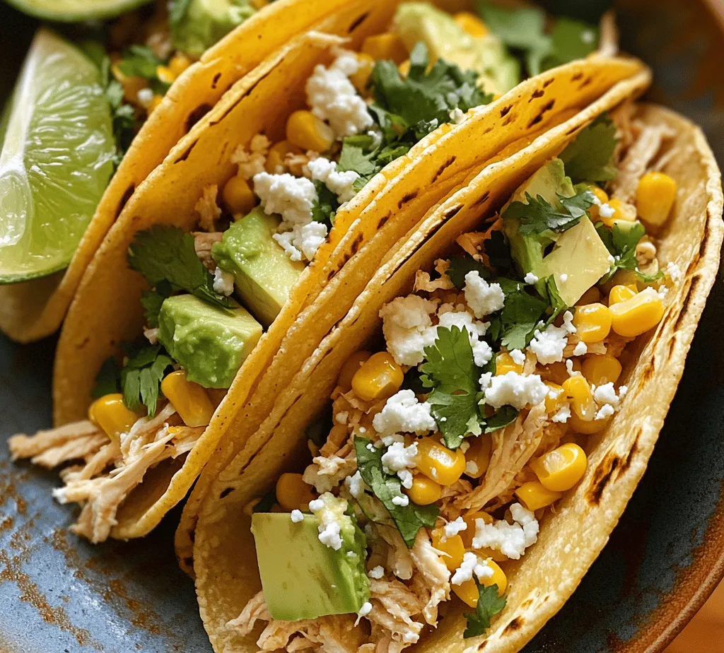 To create these Crazy Good Street Corn Chicken Tacos, it’s essential to understand the key ingredients that contribute to the dish's fantastic flavor profile.