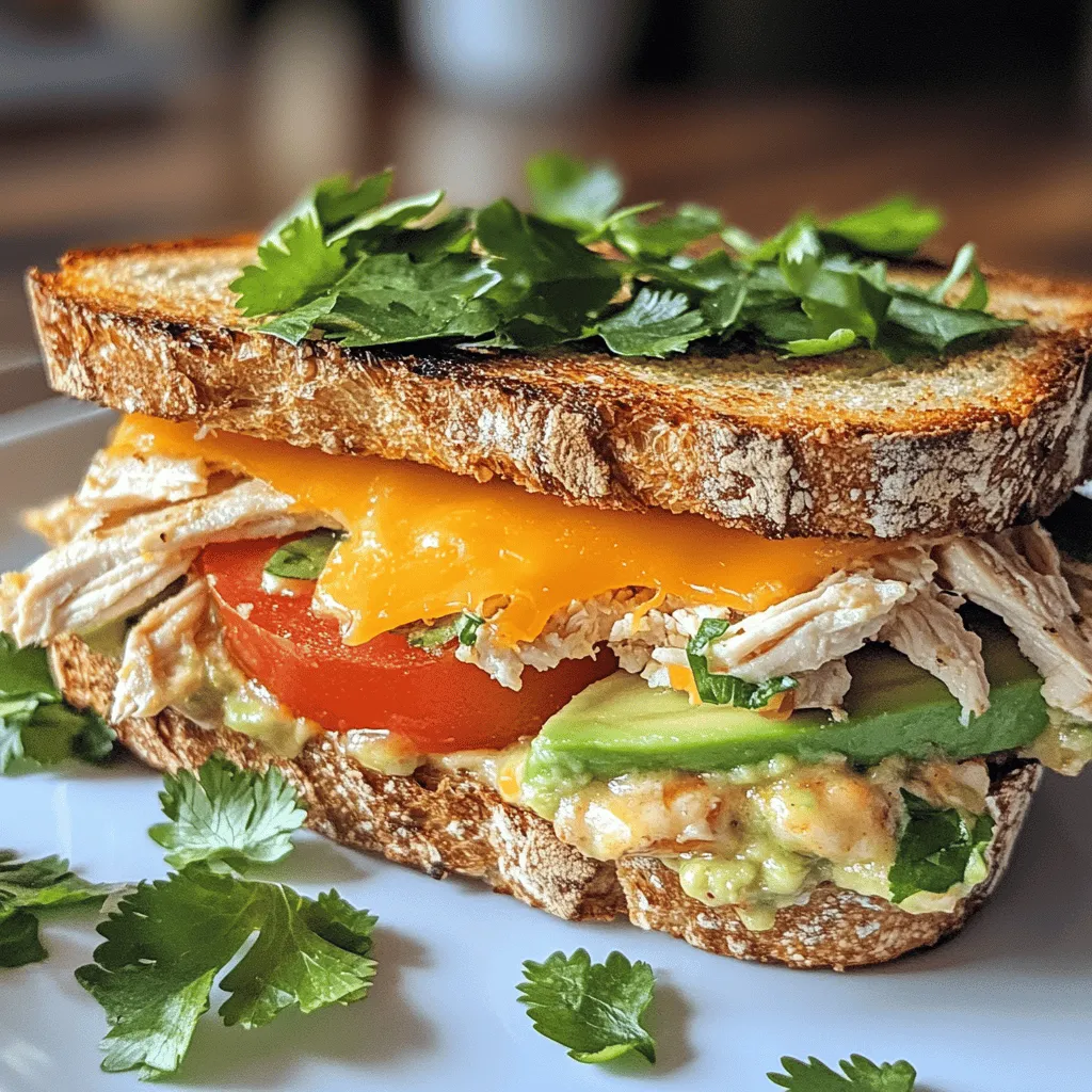 In the world of quick and delicious meals, the Chicken Avocado Melt Sandwich stands out as a perfect blend of flavors and textures. This delightful recipe combines tender, shredded chicken with creamy avocado, sharp cheddar cheese, and a hint of zesty lime, all nestled between perfectly toasted slices of whole grain bread. Ideal for lunch, dinner, or even a snack, this sandwich not only satisfies hunger but also provides a nutritious boost. In this article, we will explore the origins of the Chicken Avocado Melt, delve into its health benefits, and provide you with a step-by-step guide to crafting this culinary delight.