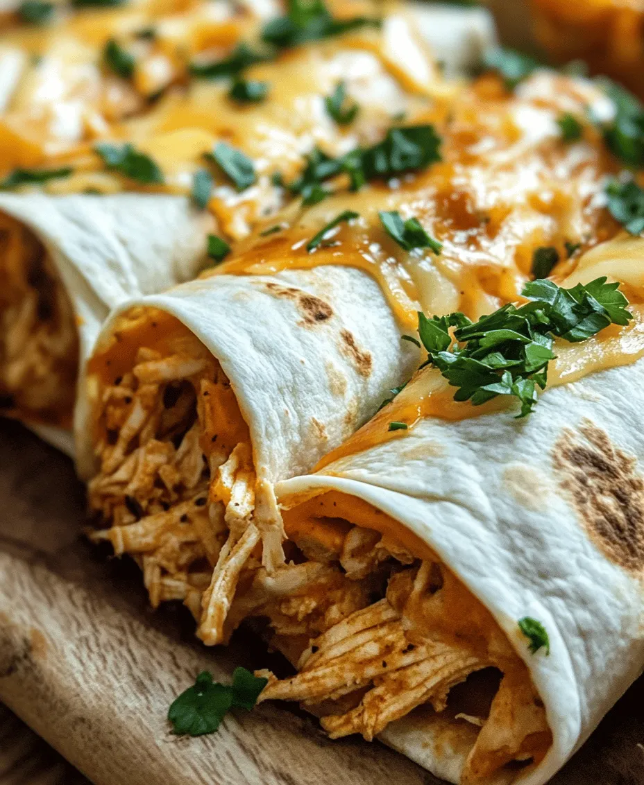Cheesy Garlic Chicken Wraps are the perfect solution for a quick and delicious meal that is not only satisfying but also bursting with flavor. This recipe combines tender, shredded chicken with a cheesy garlic blend, enveloped in a warm tortilla, making it an ideal choice for busy weeknights or casual gatherings. Whether you're cooking for yourself, family, or friends, these wraps are sure to be a hit at the dinner table.