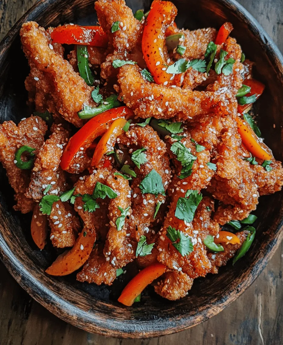 Crispy Chilli Beef with Sweet Chilli Sauce has become a beloved dish in Asian cuisine, winning the hearts of many food enthusiasts around the globe. This tantalizing recipe is not just a feast for the taste buds but also a treat for the eyes, combining crispy beef strips, vibrant vegetables, and a luscious sweet-spicy sauce that embodies the essence of delicious Asian cooking. With its irresistible crunch and a complex flavor profile, this dish is perfect for various occasions—whether it’s a quick weeknight dinner or an impressive centerpiece for entertaining guests. The blend of textures and tastes makes it a versatile dish that can easily adapt to different palates, ensuring there’s something for everyone to enjoy.