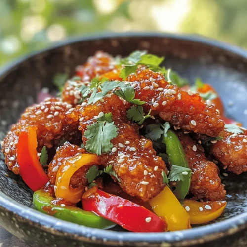 Crispy Chilli Beef with Sweet Chilli Sauce has become a beloved dish in Asian cuisine, winning the hearts of many food enthusiasts around the globe. This tantalizing recipe is not just a feast for the taste buds but also a treat for the eyes, combining crispy beef strips, vibrant vegetables, and a luscious sweet-spicy sauce that embodies the essence of delicious Asian cooking. With its irresistible crunch and a complex flavor profile, this dish is perfect for various occasions—whether it’s a quick weeknight dinner or an impressive centerpiece for entertaining guests. The blend of textures and tastes makes it a versatile dish that can easily adapt to different palates, ensuring there’s something for everyone to enjoy.