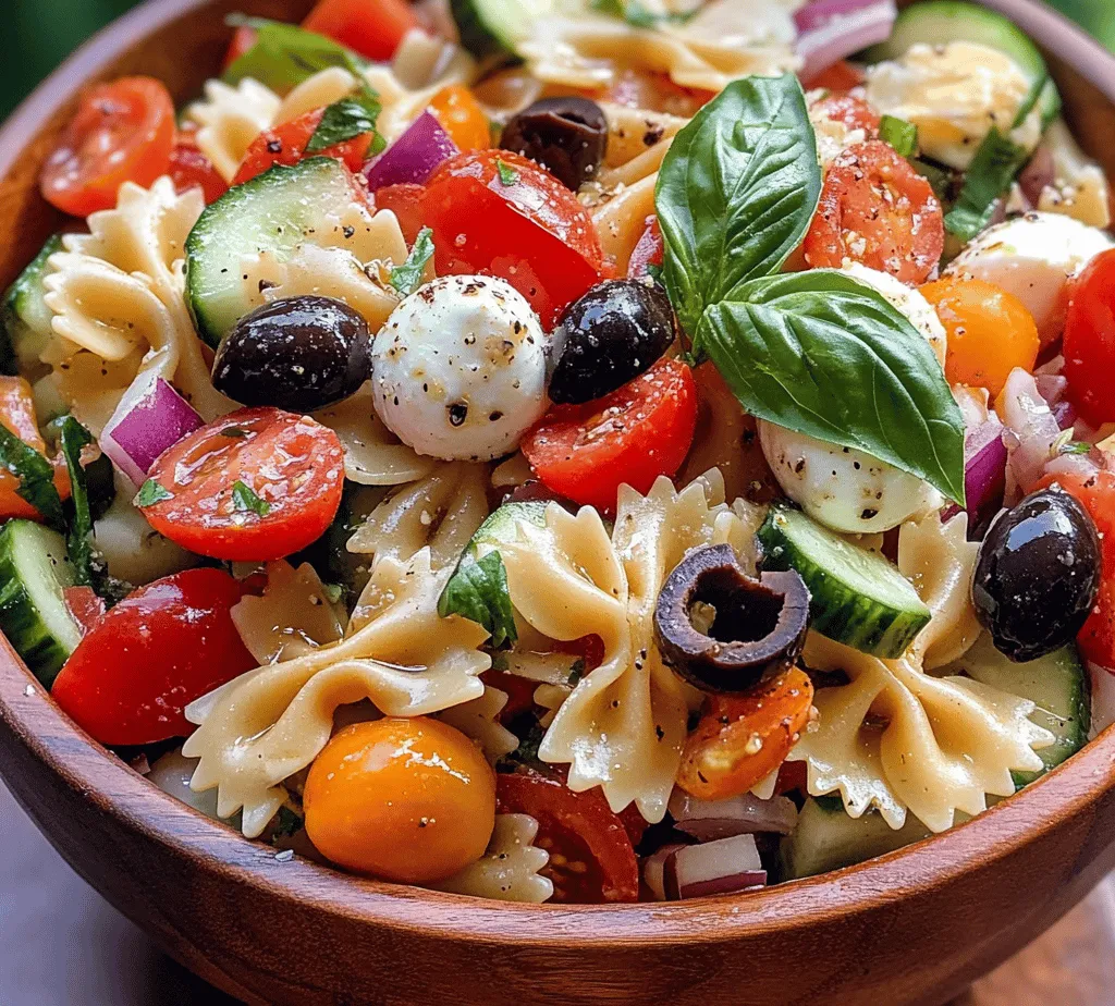 Pasta salads have become a staple at gatherings, barbecues, and family dinners, cherished for their versatility, vibrant colors, and ability to please a crowd. Among the many variations, the Bow Tie Pasta Salad stands out as a delightful option that embodies both flavor and fun. Whether you're hosting a summer picnic, preparing a side dish for a potluck, or simply looking for a refreshing meal to enjoy at home, this pasta salad is the perfect choice.