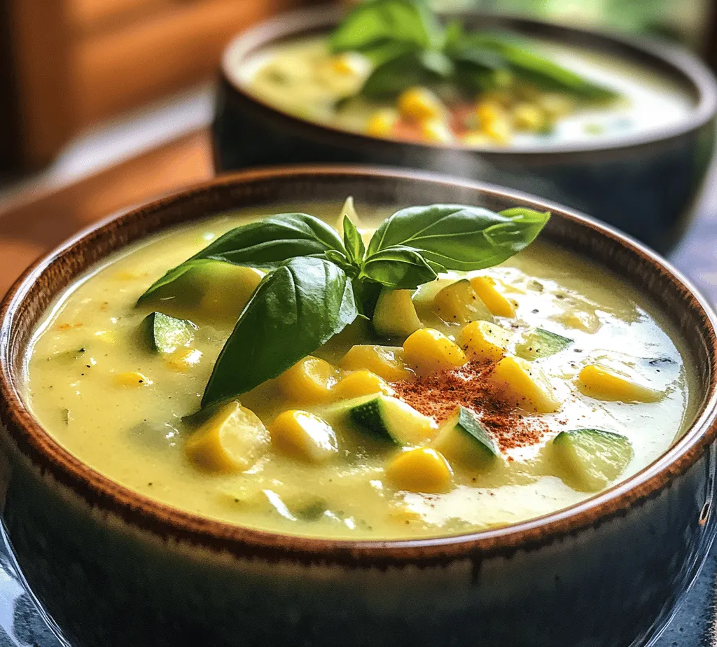 As the days grow longer and the sun shines brighter, summer brings with it an abundance of fresh produce that can elevate any meal. One delightful way to embrace the season is by making a comforting bowl of Corn and Zucchini Chowder. This recipe not only embodies the vibrant flavors of summer but also showcases the simplicity and richness of its core ingredients.