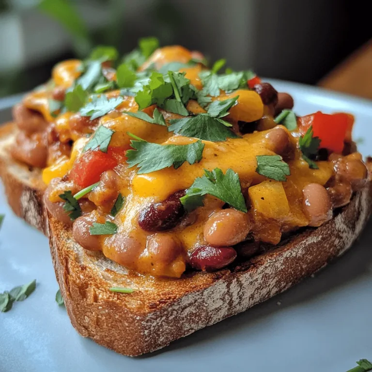 In the world of culinary delights, the beauty of combining traditional flavors with modern convenience is an art form that captivates food enthusiasts everywhere. One such dish that exemplifies this blend is Cheesy Masala Beans on Toast. This delightful recipe marries the comforting essence of crispy toast with the rich, aromatic spices of Indian cuisine, creating a dish that is not only satisfying but also bursting with flavor. Whether you're in search of a hearty breakfast, a quick lunch, or a satisfying snack, this dish offers an explosion of taste and texture that is sure to please.