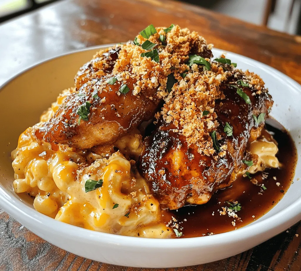If you're looking for a dish that perfectly balances sweet and spicy flavors while also providing comfort, look no further than Sweet and Spicy Honey Pepper Chicken with Creamy Macaroni Cheese. This dish is not only a feast for the taste buds but also an impressive centerpiece for any dinner table. The succulent chicken, glazed with a tantalizing sweet and spicy sauce, pairs beautifully with the rich, creamy macaroni cheese, creating a harmonious blend of flavors and textures that will leave you craving more.