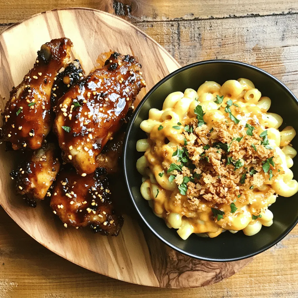 If you're looking for a dish that perfectly balances sweet and spicy flavors while also providing comfort, look no further than Sweet and Spicy Honey Pepper Chicken with Creamy Macaroni Cheese. This dish is not only a feast for the taste buds but also an impressive centerpiece for any dinner table. The succulent chicken, glazed with a tantalizing sweet and spicy sauce, pairs beautifully with the rich, creamy macaroni cheese, creating a harmonious blend of flavors and textures that will leave you craving more.