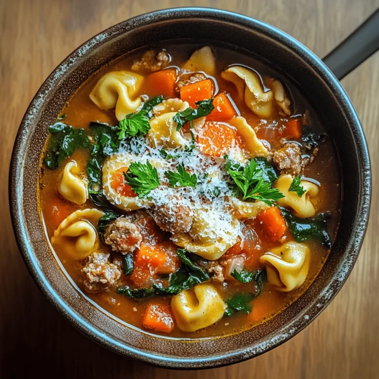 As the chill of autumn settles in and winter approaches, there’s nothing quite as comforting as a warm bowl of hearty soup. The aroma that fills the kitchen as it simmers and the satisfying first spoonful can transform even the coldest day into a cozy experience. One dish that encapsulates the essence of comfort food is the Hearty Sausage Tortellini Soup. This flavorful and filling soup is a delightful blend of textures and tastes that make it a beloved choice for families.