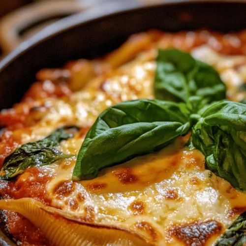 Spinach & Ricotta Bliss Shells have become a beloved staple in many households, known for their comforting flavors and delightful presentation. This dish combines the rich creaminess of ricotta cheese with the nutritional powerhouse of spinach, all enveloped in tender jumbo pasta shells. It’s no wonder that these cheesy delights are a favorite at family dinners, gatherings, and special occasions. The blend of textures and flavors makes them a hit, appealing to both kids and adults alike.