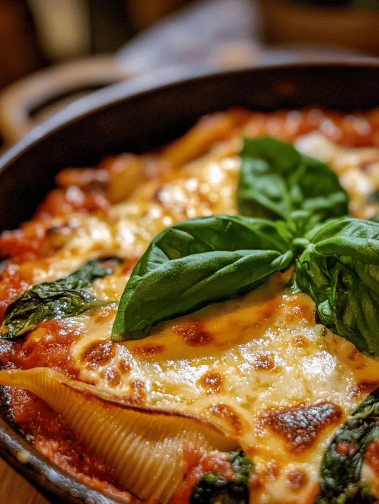 Spinach & Ricotta Bliss Shells have become a beloved staple in many households, known for their comforting flavors and delightful presentation. This dish combines the rich creaminess of ricotta cheese with the nutritional powerhouse of spinach, all enveloped in tender jumbo pasta shells. It’s no wonder that these cheesy delights are a favorite at family dinners, gatherings, and special occasions. The blend of textures and flavors makes them a hit, appealing to both kids and adults alike.
