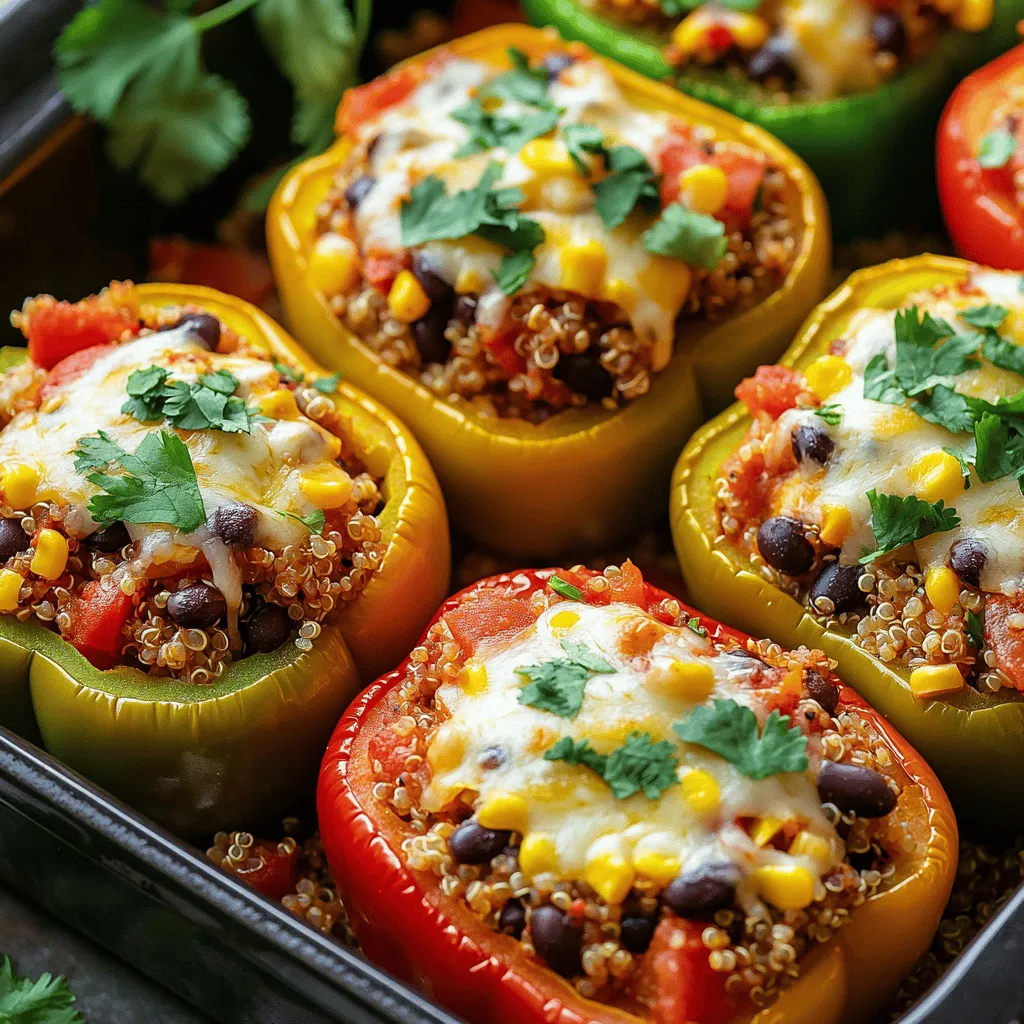 If you’re searching for a vibrant, nutritious meal that pleases the eye and palate alike, look no further than the Colorful Veggie Surprise! This delightful dish features stuffed bell peppers brimming with a medley of wholesome ingredients, making it a perfect choice for both casual family dinners and special occasions. Its eye-catching presentation and hearty filling showcase a bounty of colors, textures, and flavors, transforming simple ingredients into an extraordinary culinary experience.