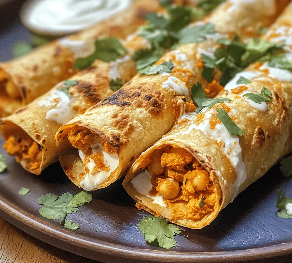 To create the perfect Buffalo Chickpea Taquitos, it's essential to understand the key ingredients that contribute to their unique flavor and nutritional benefits. Each component plays a vital role in crafting this delicious dish.