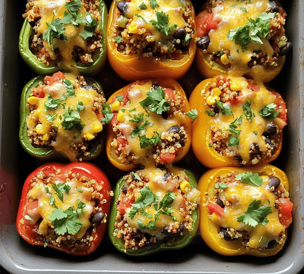Savory stuffed bell peppers are a delightful and wholesome dish that appeals to a wide range of palates. Whether you are a health-conscious eater looking for nutritious meals, a busy family seeking quick yet satisfying dinner options, or simply someone who appreciates the vibrant colors and flavors of fresh produce, this recipe is tailored for you. Stuffed bell peppers serve as a colorful vessel, showcasing a savory filling that balances flavors and textures, making every bite a rewarding experience.