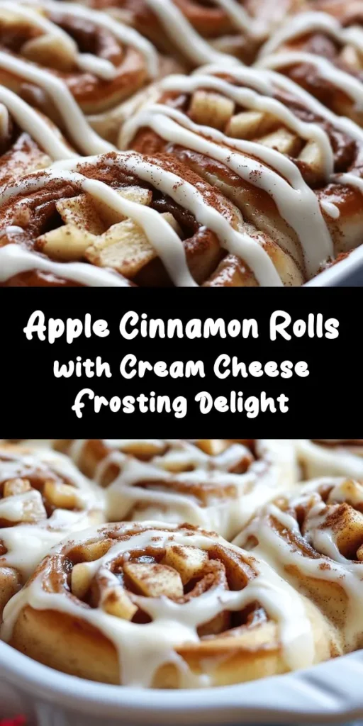 Indulge in the warm, comforting flavors of these irresistible Apple Cinnamon Rolls topped with creamy cream cheese frosting! Perfect for brunch or a cozy dessert, this recipe combines fluffy rolls with sweet apples and cinnamon, creating a delightful treat that’s hard to resist. With easy-to-follow steps, you’ll have a batch of 12 delicious rolls ready to share in just about 2 hours. Get ready for a deliciously sweet experience!