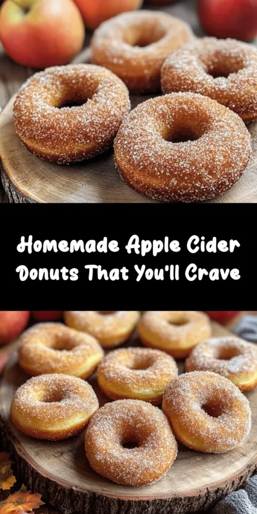 Indulge in the sweet, spiced goodness of homemade apple cider donuts! This easy recipe features a warm blend of apple cider, cinnamon, and nutmeg, creating fluffy, flavorful treats perfect for any occasion. With just a few simple ingredients and a quick baking process, you can have a dozen irresistible donuts ready to enjoy. Perfect for breakfast or a cozy snack alongside your favorite beverage. Treat yourself to this fall favorite today!